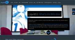 Desktop Screenshot of liquid11.co.uk